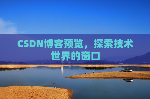 CSDN博客预览,探索技术世界的窗口